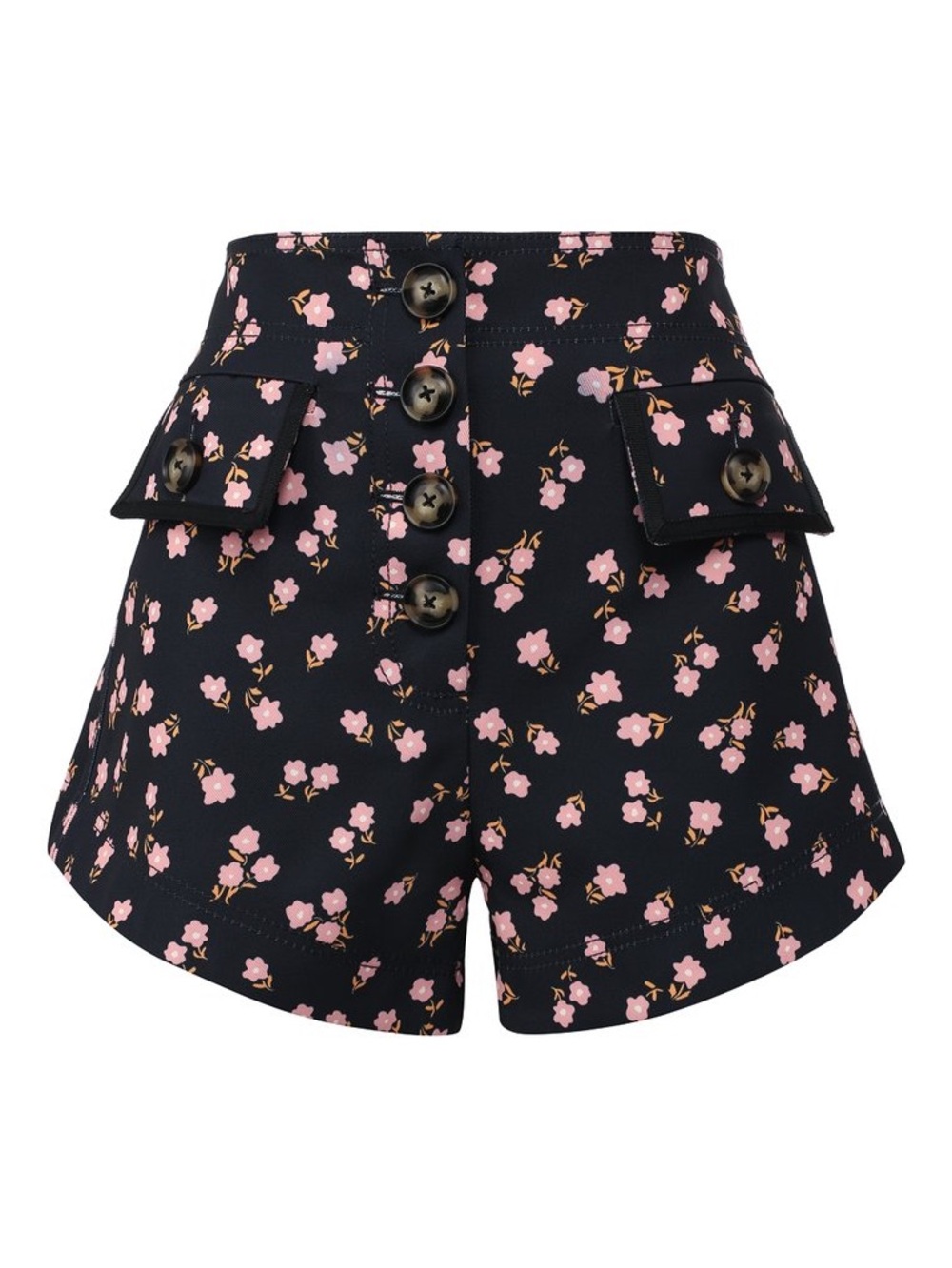 Flower print shorts